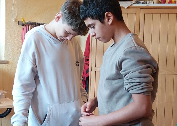 Salemer Gesamtschule zu Besuch in der BSS in Föhrenbühl