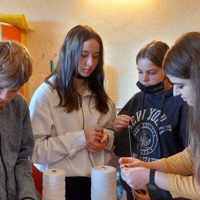 Salemer Gesamtschule zu Besuch in der BSS in Föhrenbühl
