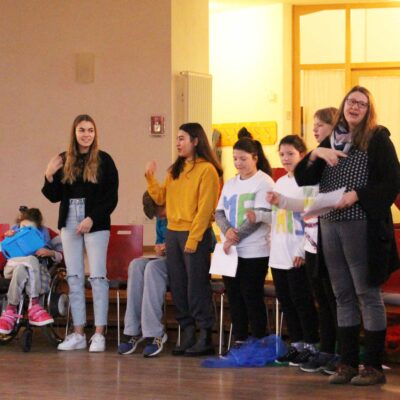 Salemer Gesamtschule zu Besuch in der BSS in Föhrenbühl