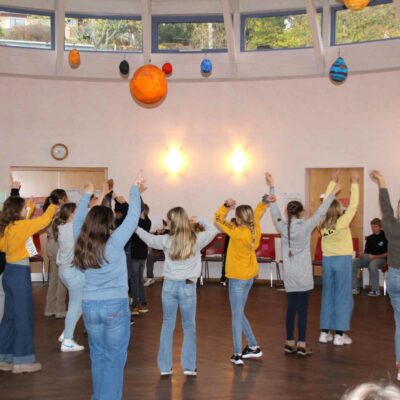 Salemer Gesamtschule zu Besuch in der BSS in Föhrenbühl
