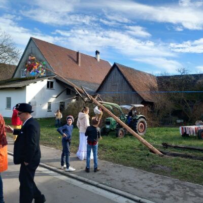 Narrenbaumstellen Bruckfelden